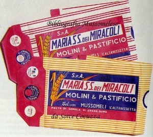 Ninuzzu di Calogero Di Giuseppe, in foto Pasta Maria SS dei Miracoli - Mussomeli © Bibliografia Mussomelese